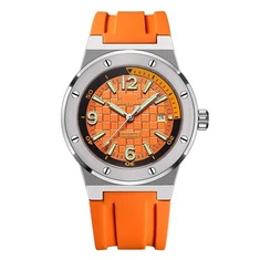 Automata mechanikus óra divatos szilikon szíj