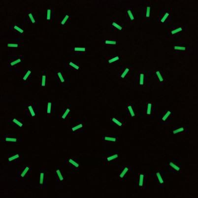 Svájci Superluminova BGW9 óralap